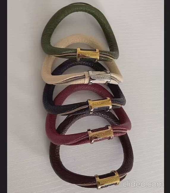 Dream Bangle Brown Leather