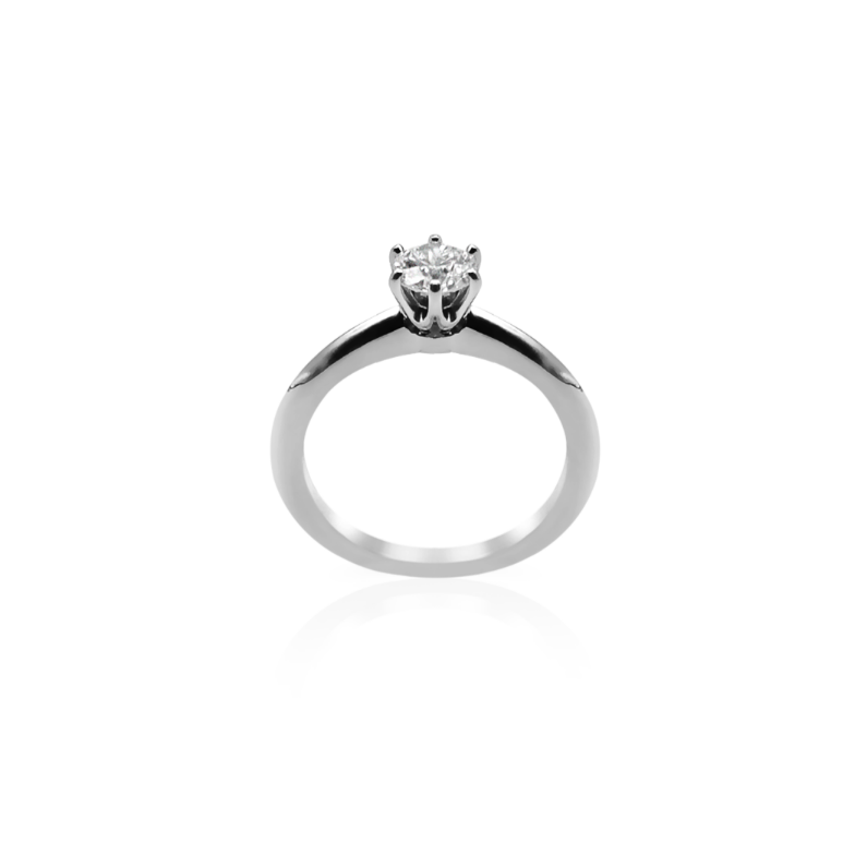 Koutisse Aster Solitaire Engagement Ring | Platinum