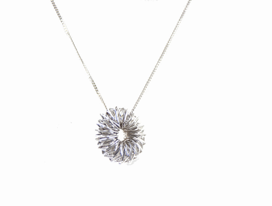 Jagged Pendant | 18ct White Gold