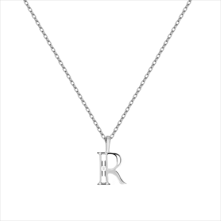 Diamond r clearance initial pendant