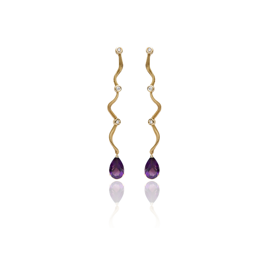 Mia Earrings | 18ct Yellow Gold