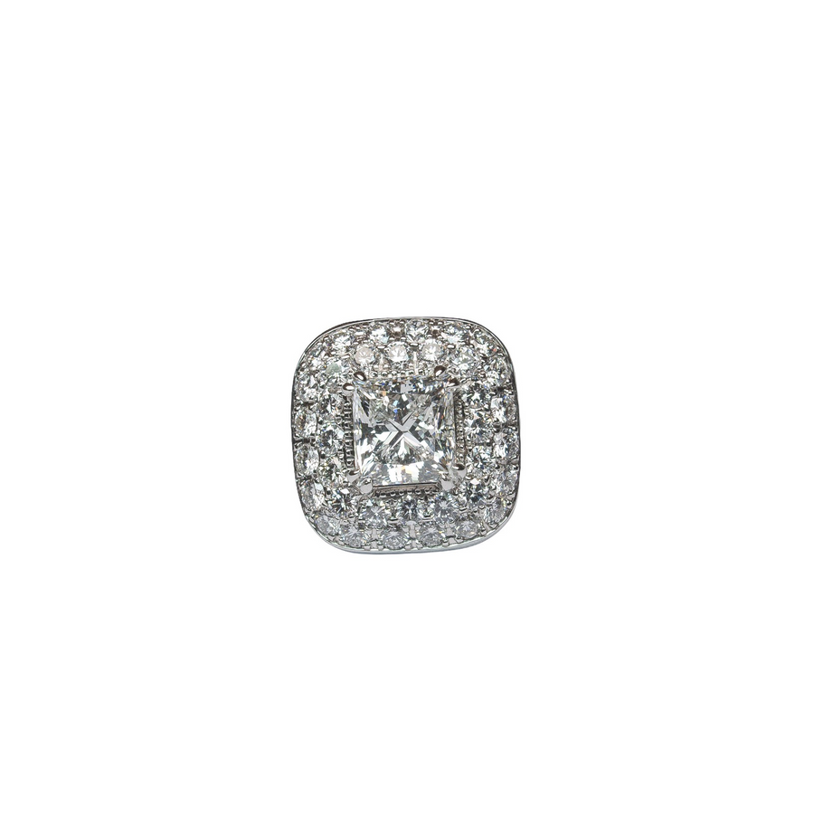 Diamond Clip Ons | 18ct White Gold