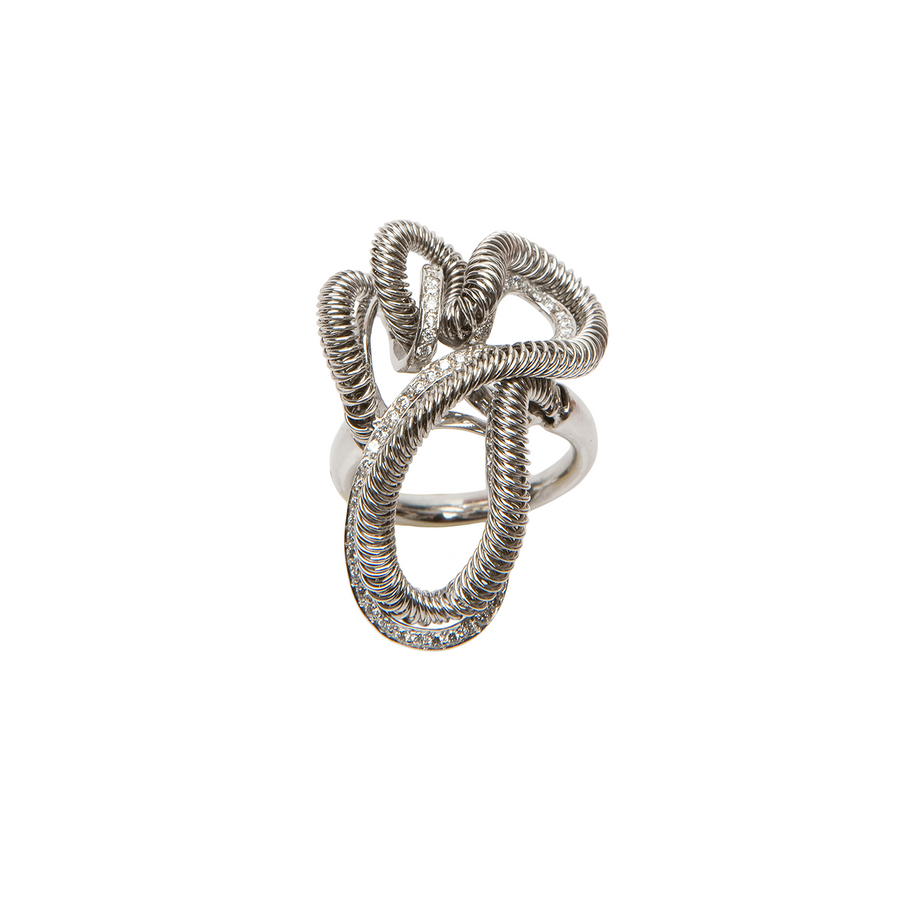 Abstract Ring | 18ct White Gold