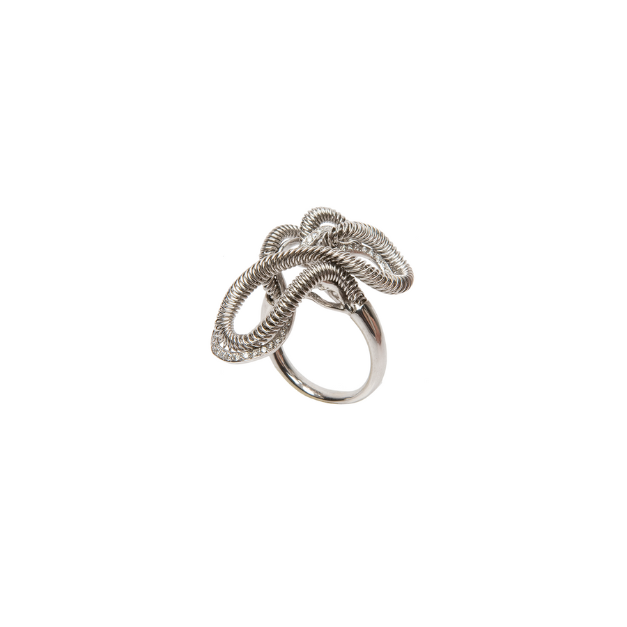 Abstract Ring | 18ct White Gold